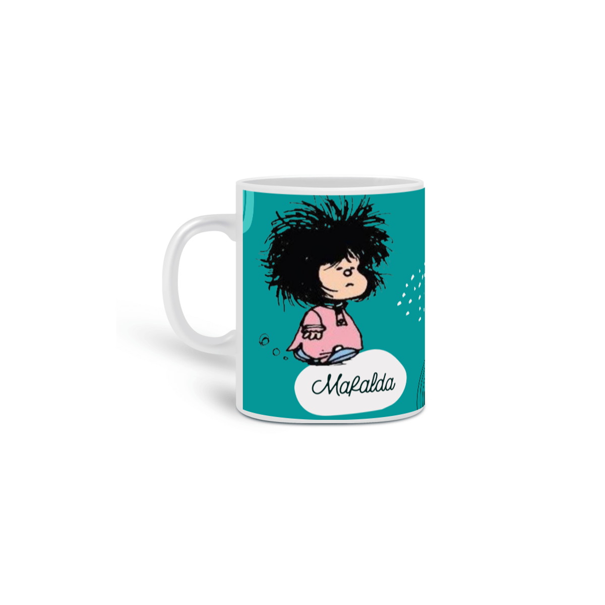 Nome do produto: Caneca Panorâmica Mafalda