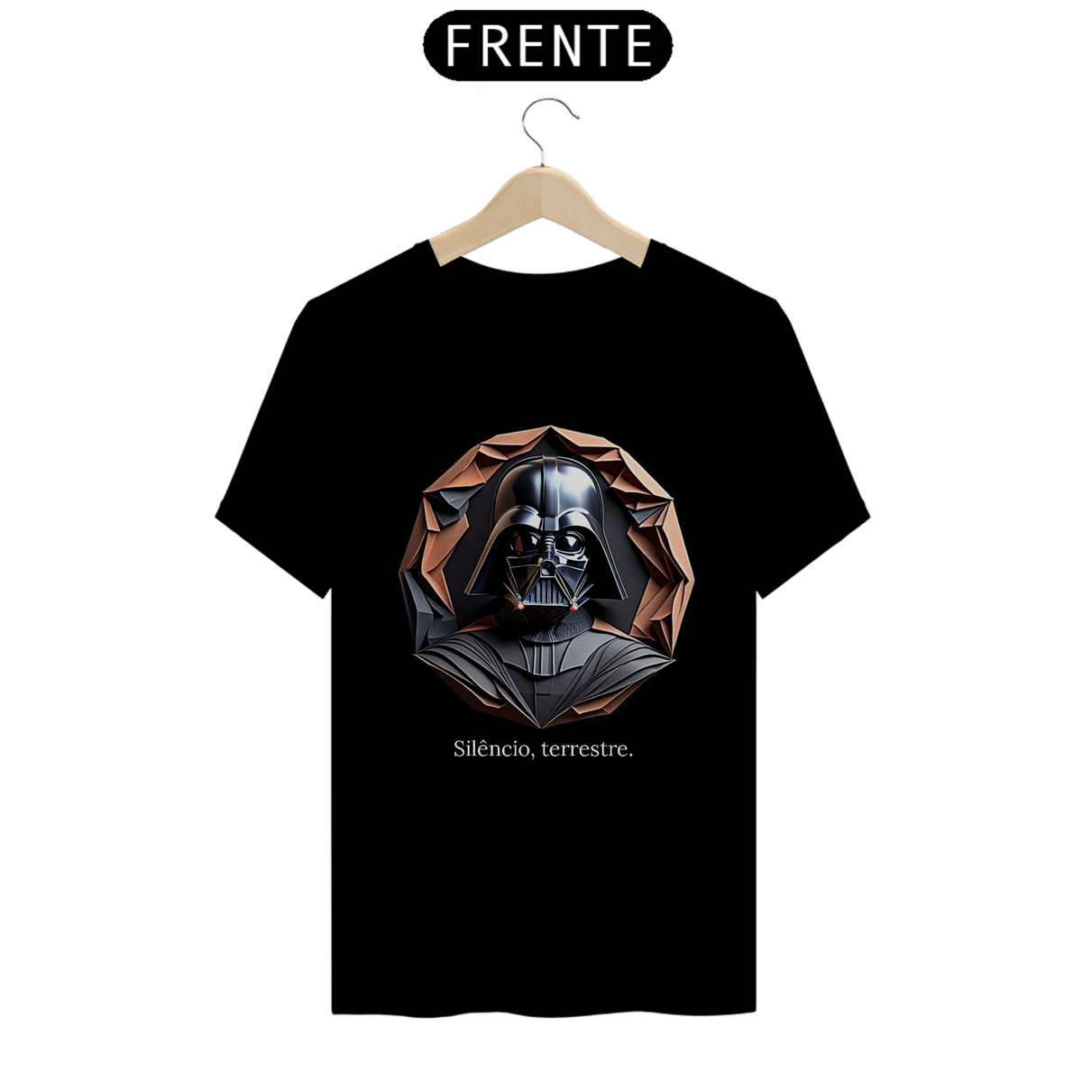 Nome do produto: T SHirt Unissex Silencio, Terrestre