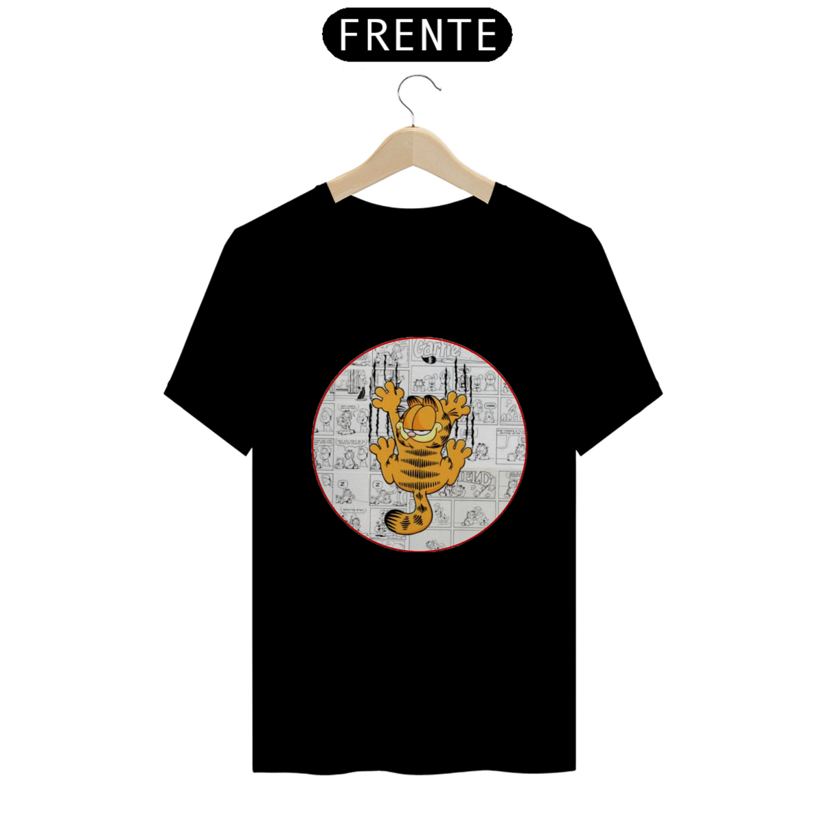 Nome do produto: T Shirt  Quality Garfield