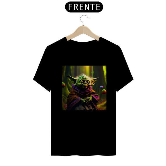 T Shirt Unissex Mestre Yoda