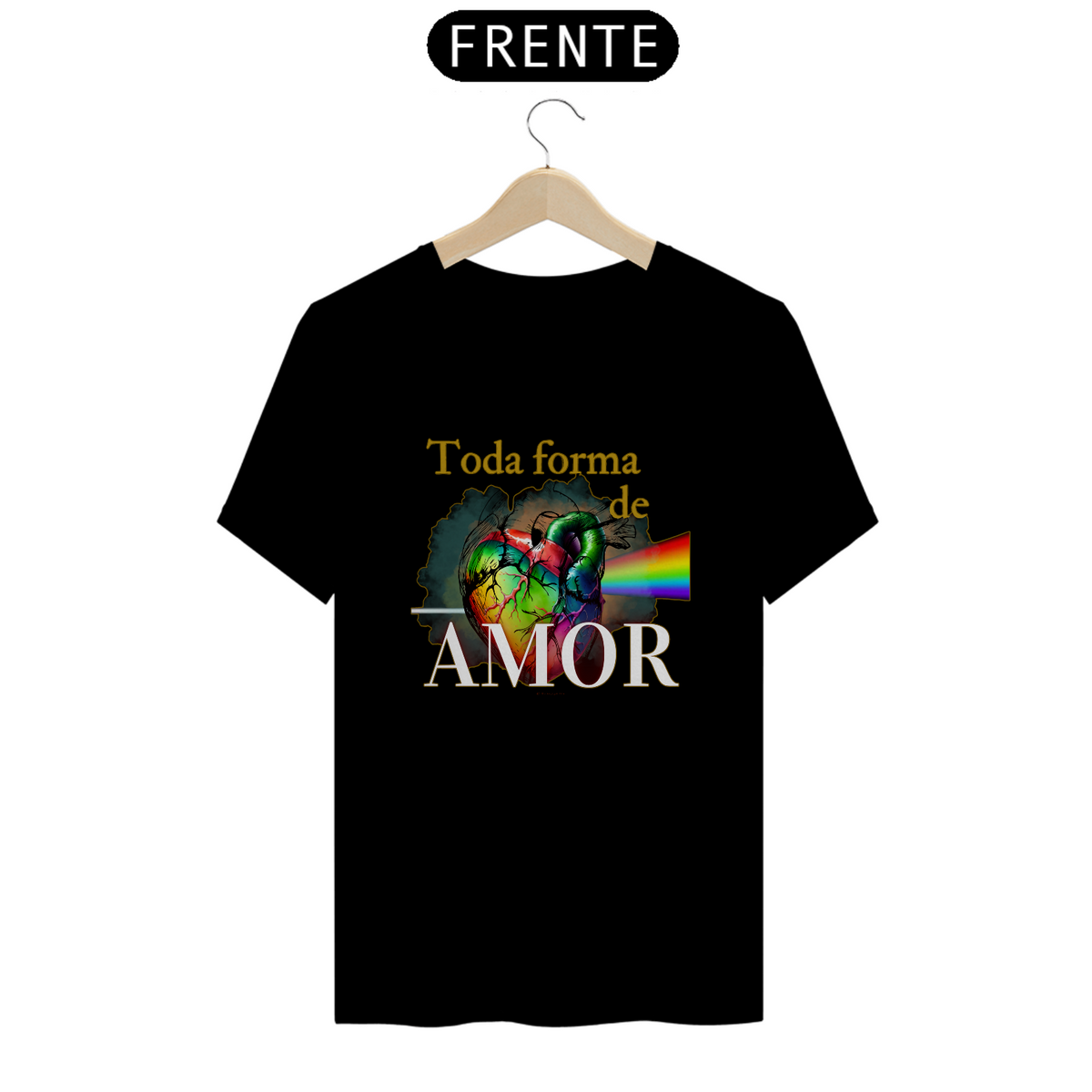 Nome do produto: T Shirt Toda Forma de Amor