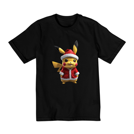 T Shirt Infantil Pikachu Natalino