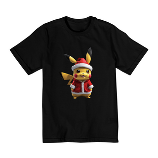 Nome do produtoT Shirt Infantil Pikachu Natalino