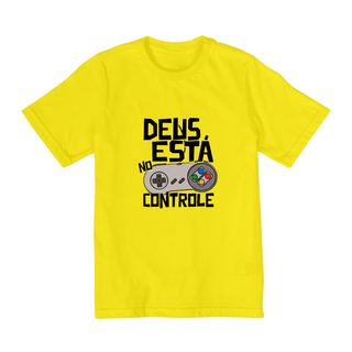 Nome do produtoT-shirt Infantil (2 a 8 anos) - Deus no Controle