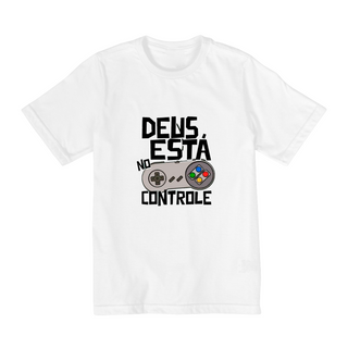 Nome do produtoT-shirt Infantil (2 a 8 anos) - Deus no Controle