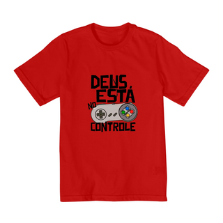 Nome do produtoT-shirt Infantil (2 a 8 anos) - Deus no Controle