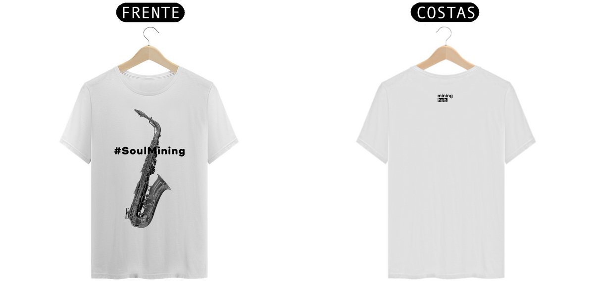 Nome do produto: T-shirt white — Soul Mining