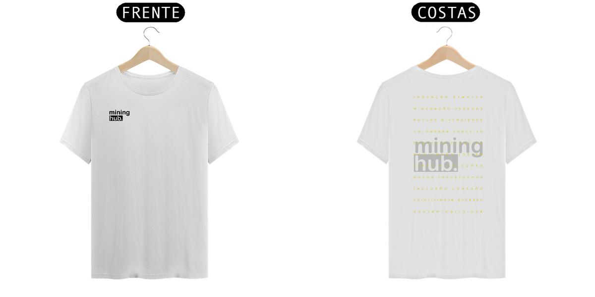 Nome do produto: T-shirt white — Futuro