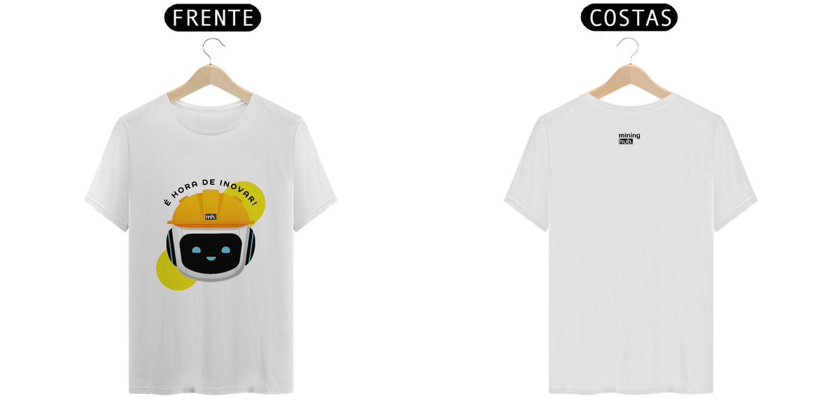 Nome do produto: T-shirt white — Hubbot