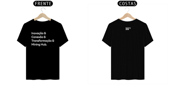 T-shirt black — Inovação & MH