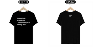 Nome do produtoT-shirt black — Inovação & MH