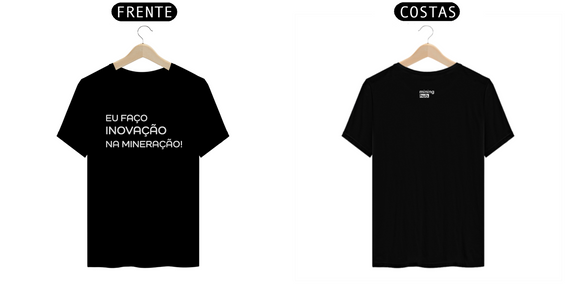 T-shirt black — Eu faço inovação