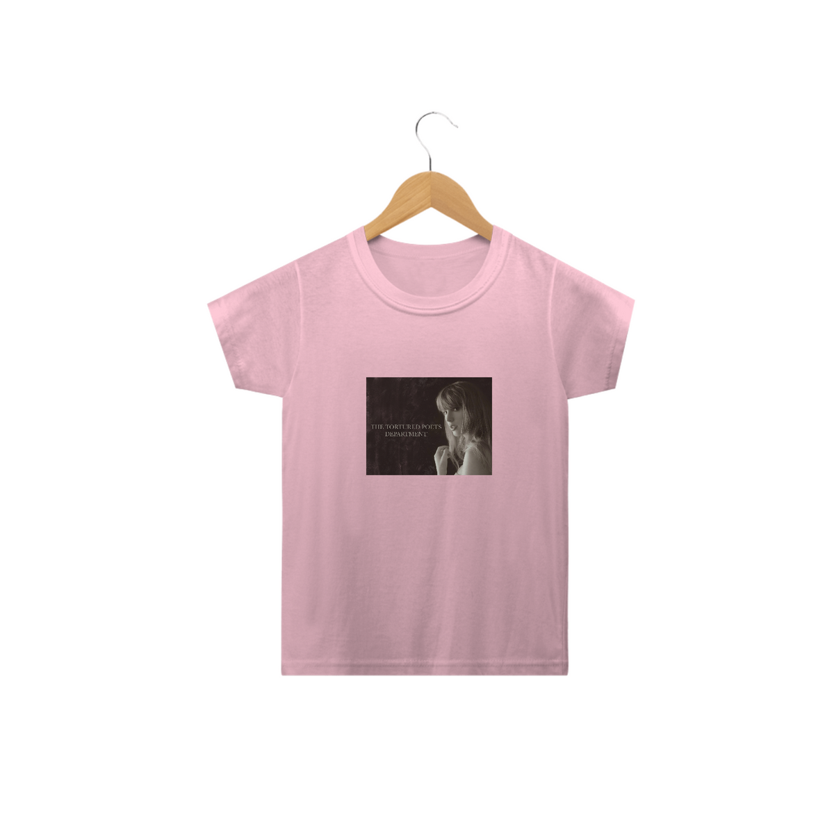Nome do produto: Camiseta Infantil 01 Taylor Swift TTPD_New Album