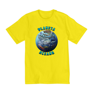 Nome do produtoCamiseta Infantil (2 a 8 anos) Planeta Oceano