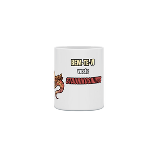 Nome do produtoCaneca Dinos Vestem Dinos-BR  - Bem-te-vi / Staurikosaurus