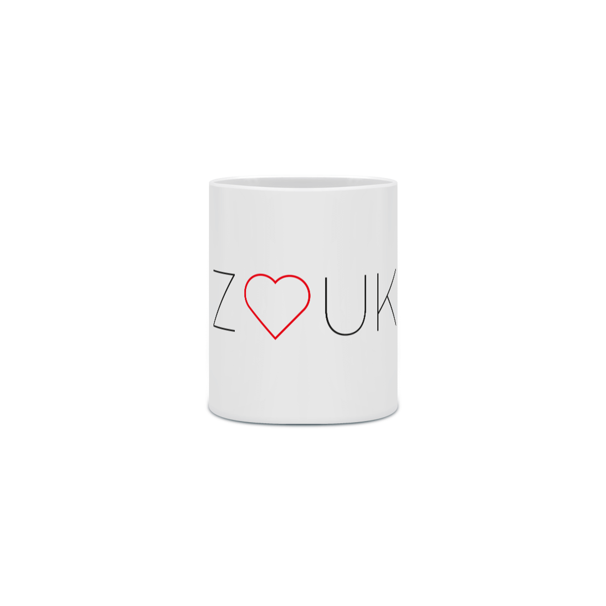 Nome do produto: CAneca Zouk Heart
