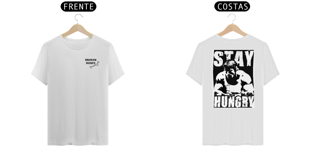 Nome do produtoCAMISETA STAY HUNGRY