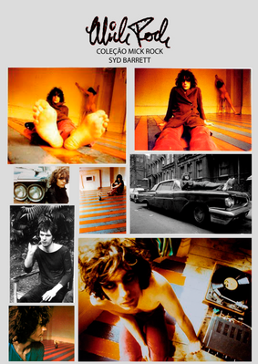 Mick Rock - Syd Barrett - Poster A3