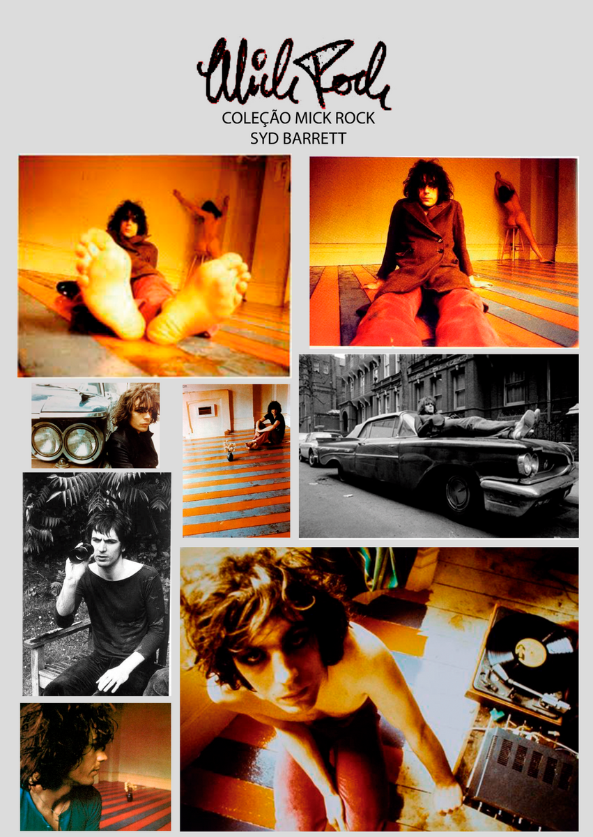 Nome do produto: Mick Rock - Syd Barrett - Poster A3