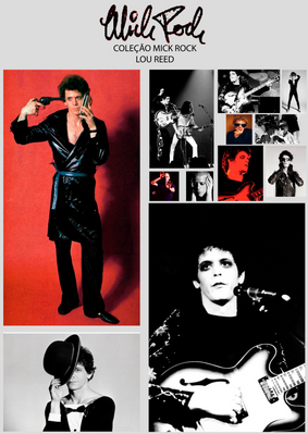 Mick Rock - Lou Reed - Poster