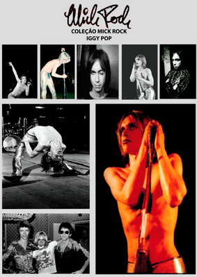 Mick Rock - Iggy Pop - Poster
