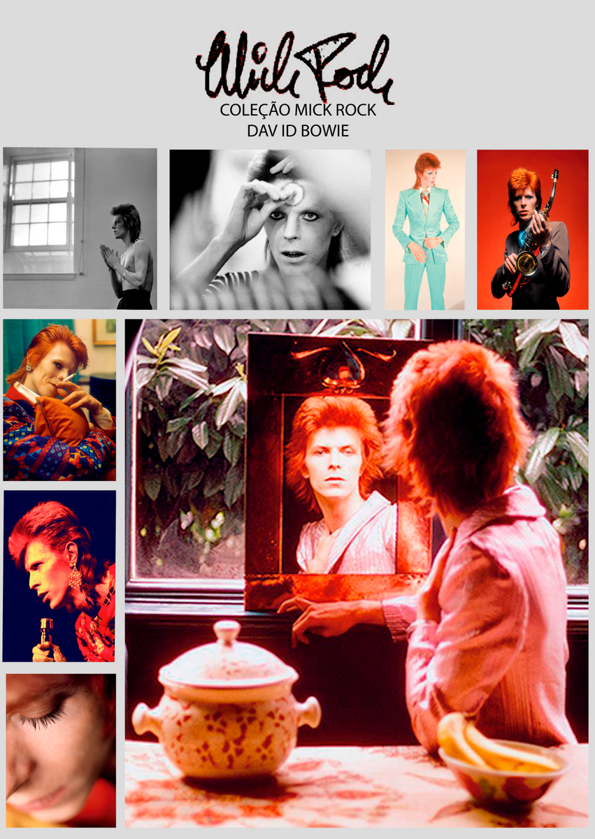 Nome do produto: Mick Rock - David Bowie - Poster