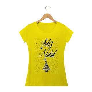 Nome do produtoCamiseta Baby Look Frase Feliz Natal