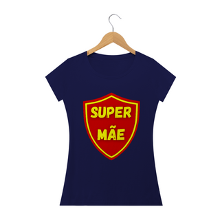 Nome do produtoCamiseta Baby Long Frase Super Mãe