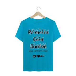 Nome do produtoCamiseta Frase Primeira Ceia Juntos