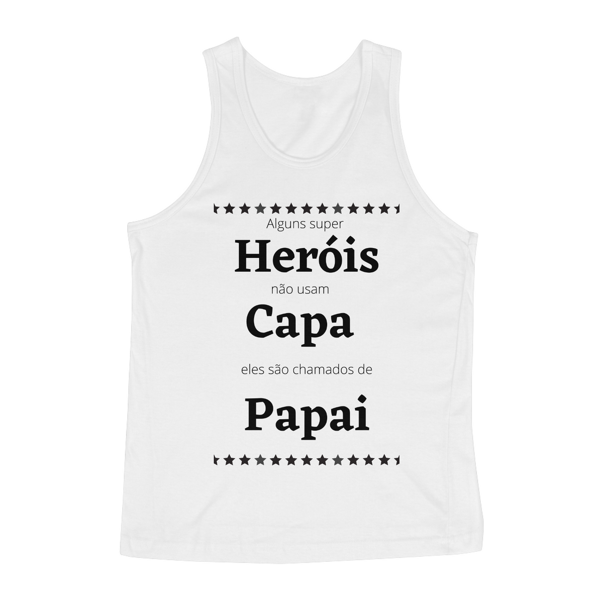 Nome do produto: Camiseta Regata Frase \