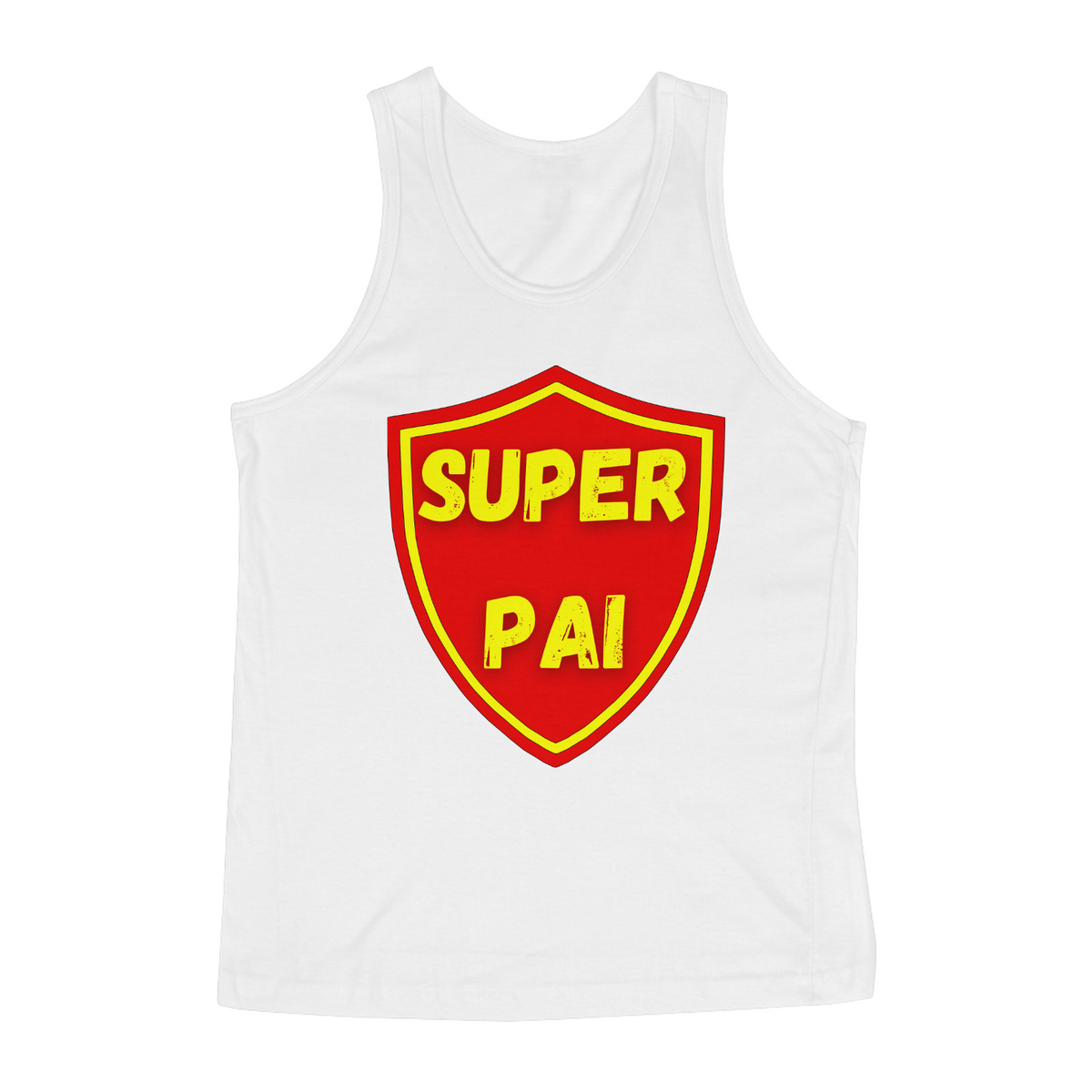 Nome do produto: Camiseta Regata frase Super Pai