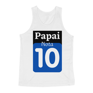 Nome do produtoCamiseta Regata Frase Papai nota 10