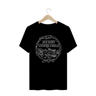 Nome do produtoCamiseta Frase Merry Christmas