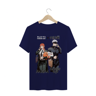 Nome do produtoCamisa - Chainsaw Man x Jujutsu Kaisen