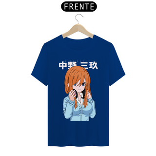 Nome do produtoCamiseta - Miku Nakano (The Quintuplets)