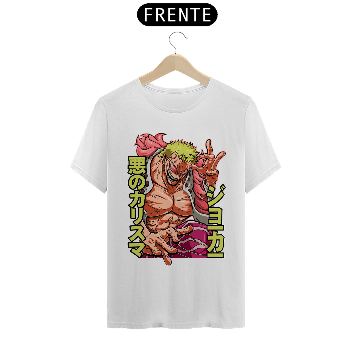 Nome do produto: Camiseta - Donquixote Doflamingo (One Piece)