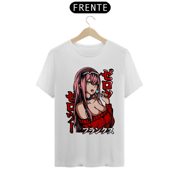 Camiseta - Zero Two (Darling in the Franxx)