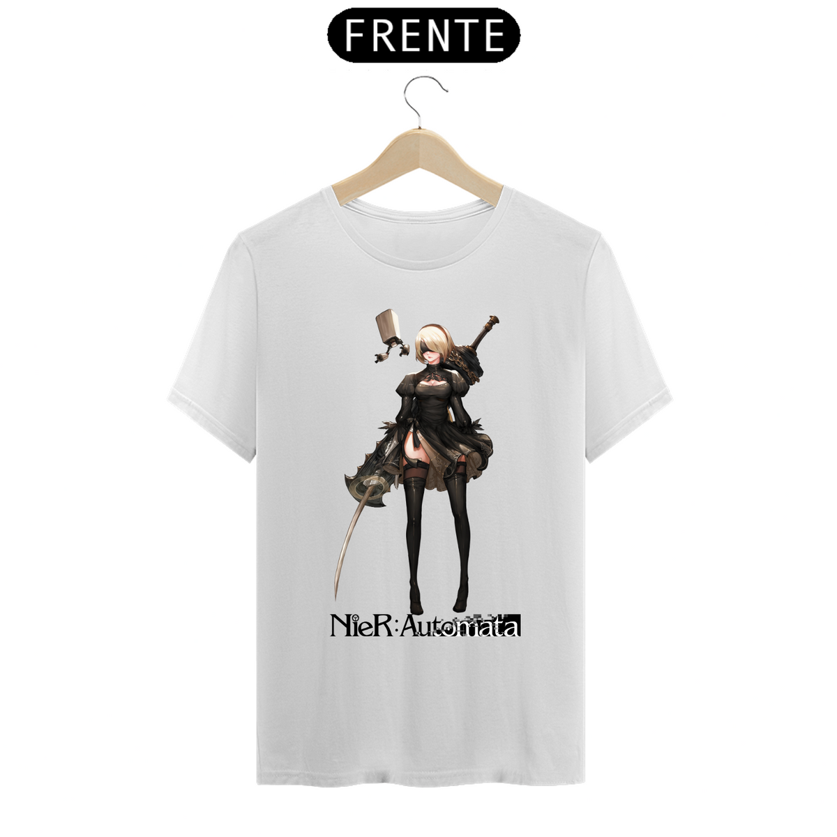 Nome do produto: Camiseta - 2B (Nier Automata)