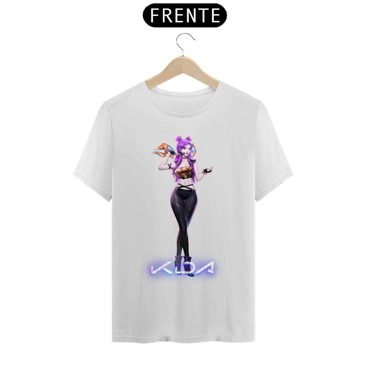 Nome do produto: Camiseta - Kai\'Sa KDA (League of Legends)