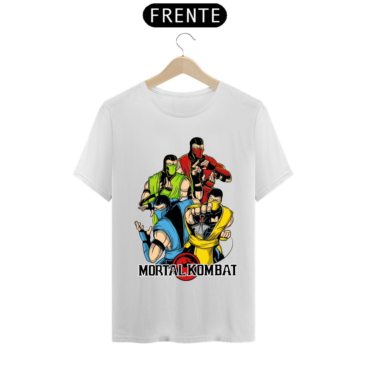 Nome do produto: Camiseta - Mortal Kombat