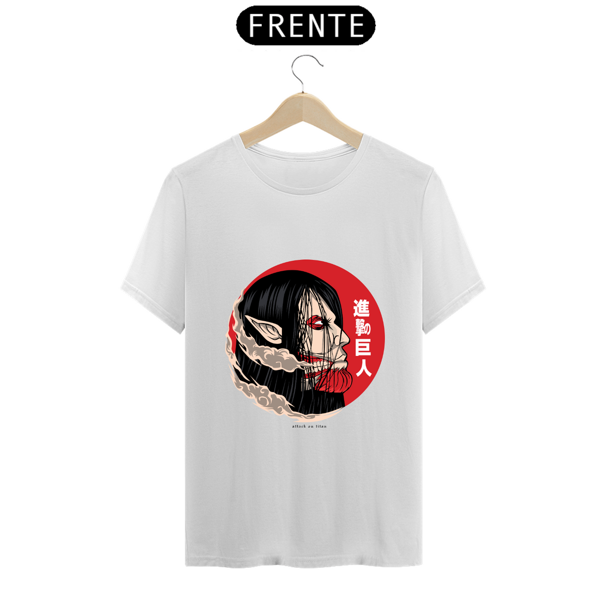 Nome do produto: Camiseta - Titã de Ataque (Attack on Titan)