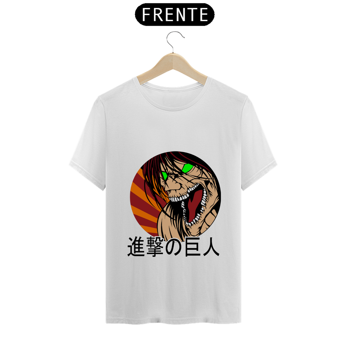 Nome do produto: Camiseta - Titã de Ataque (Attack on Titan)