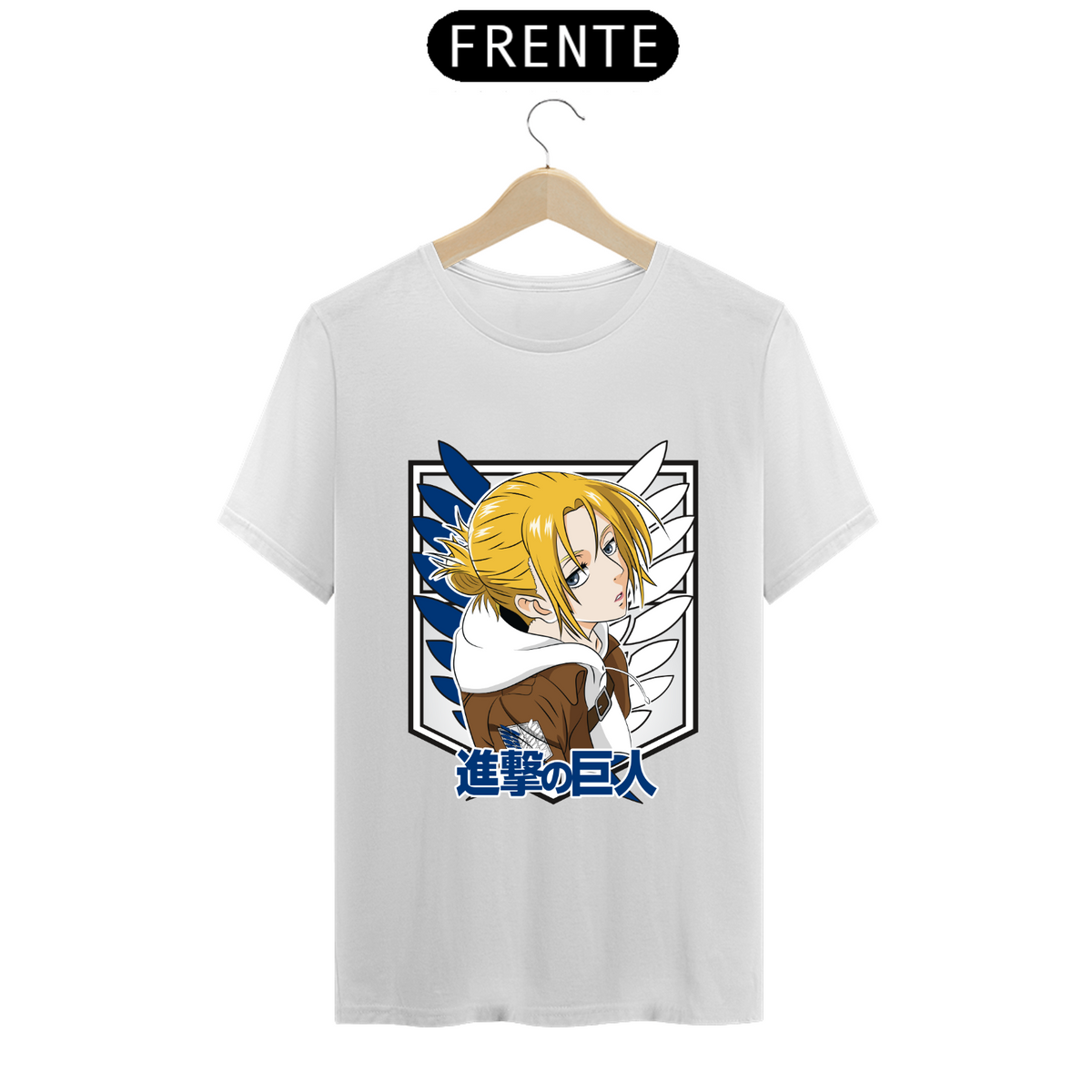 Nome do produto: Camiseta - Annie Leonhart (Attack on Titan)