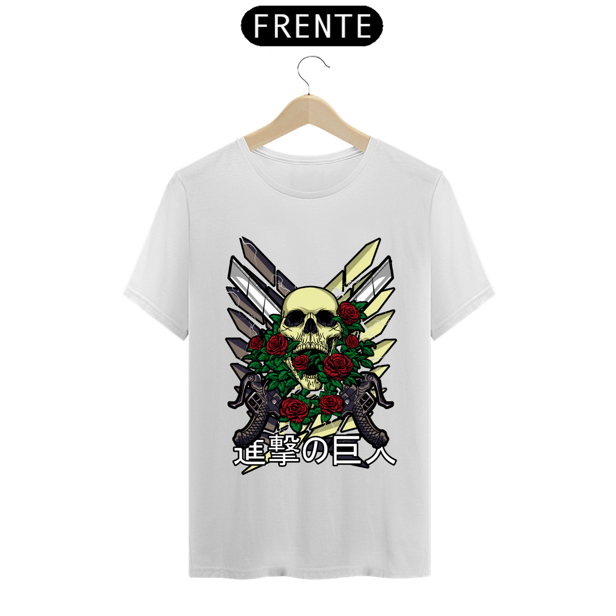 Nome do produto: Camiseta - Attack on Titan Green Dragon