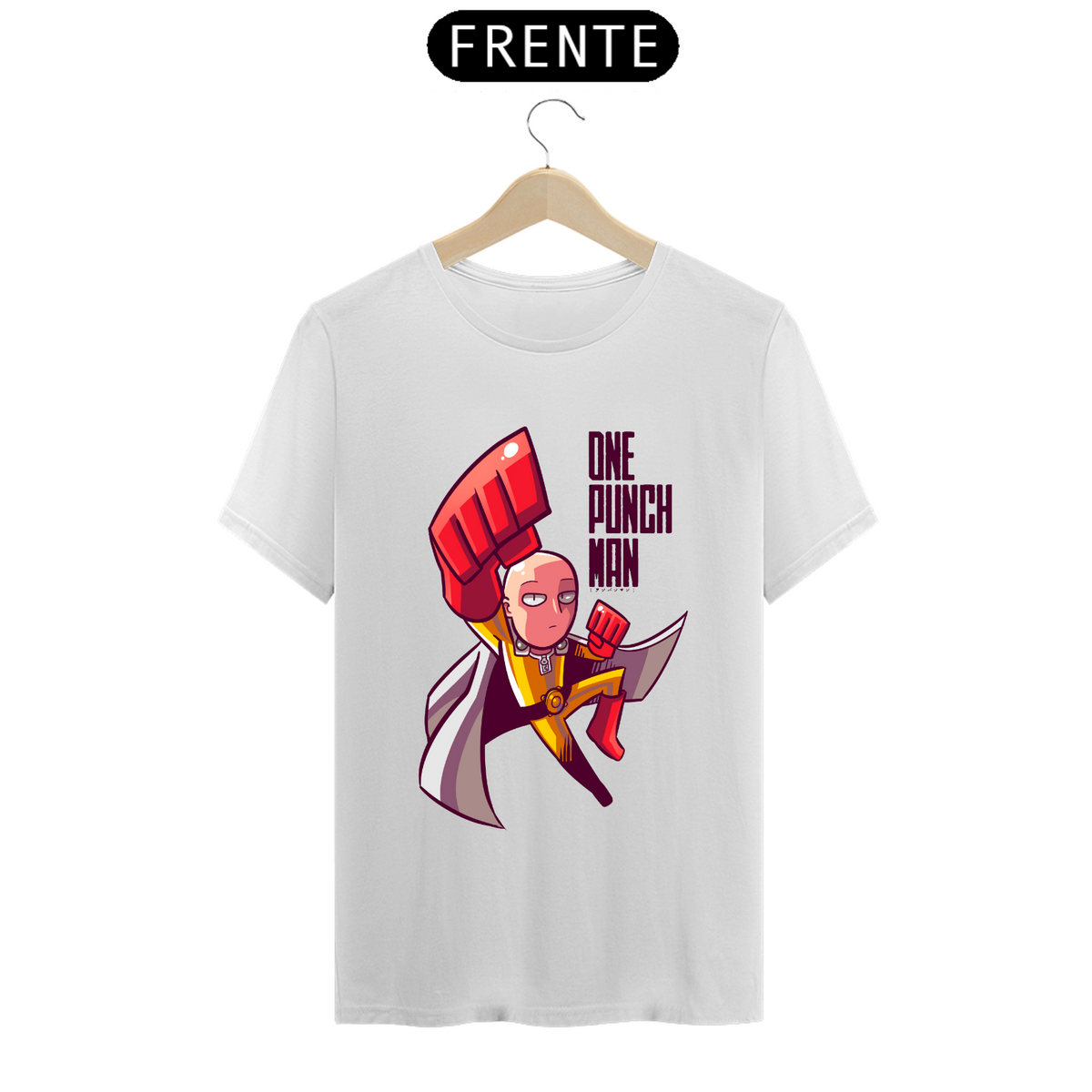 Nome do produto: Camiseta - Saitama (One Punch Man)