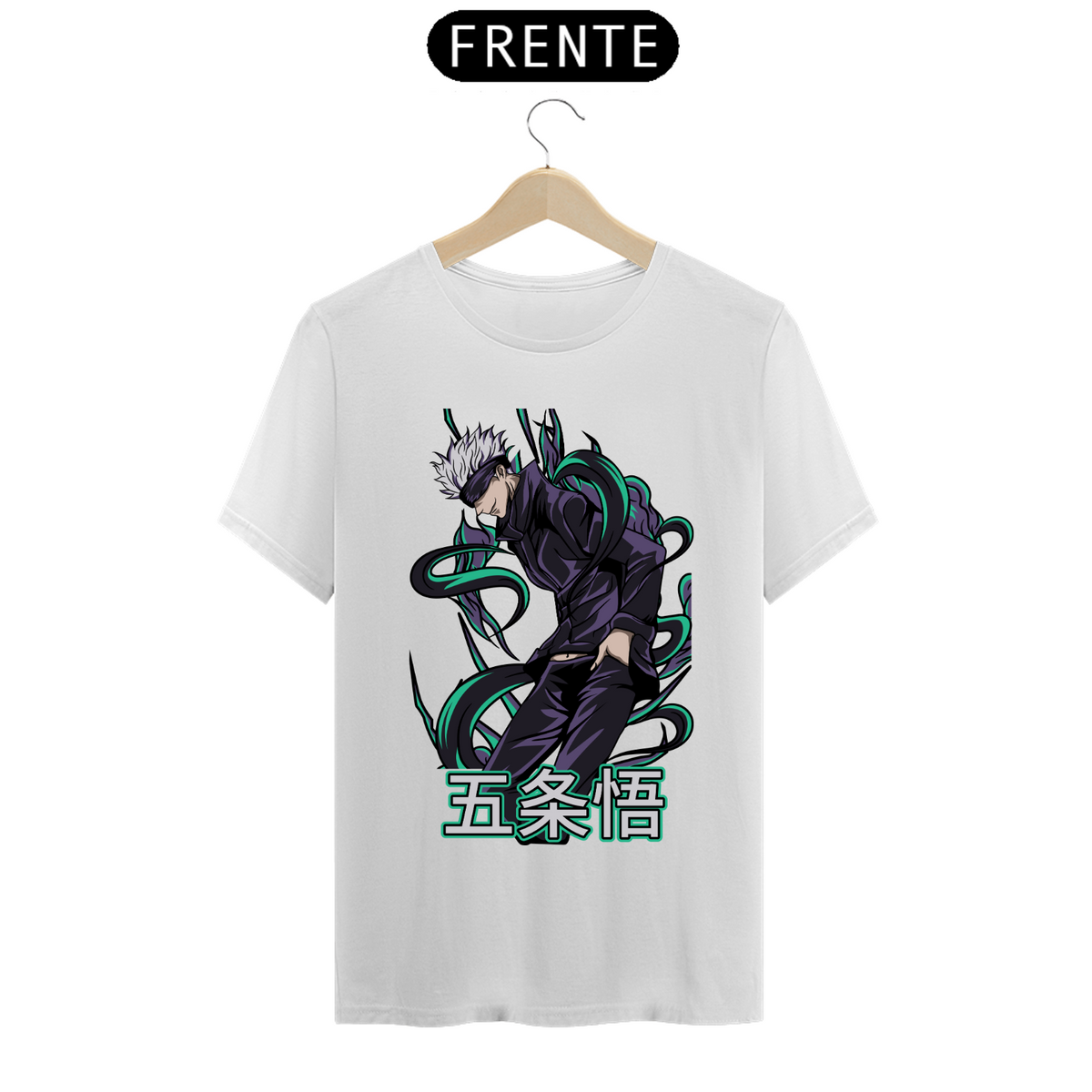 Nome do produto: Camiseta - Satoru Gojo (Jujutsu Kaisen)