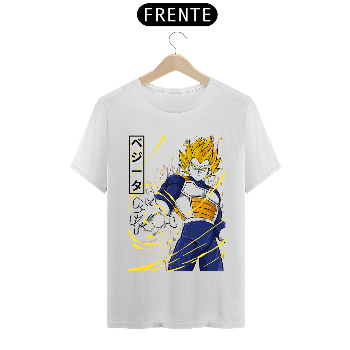 Nome do produto: Camiseta - Vegeta (Dragon Ball Z)