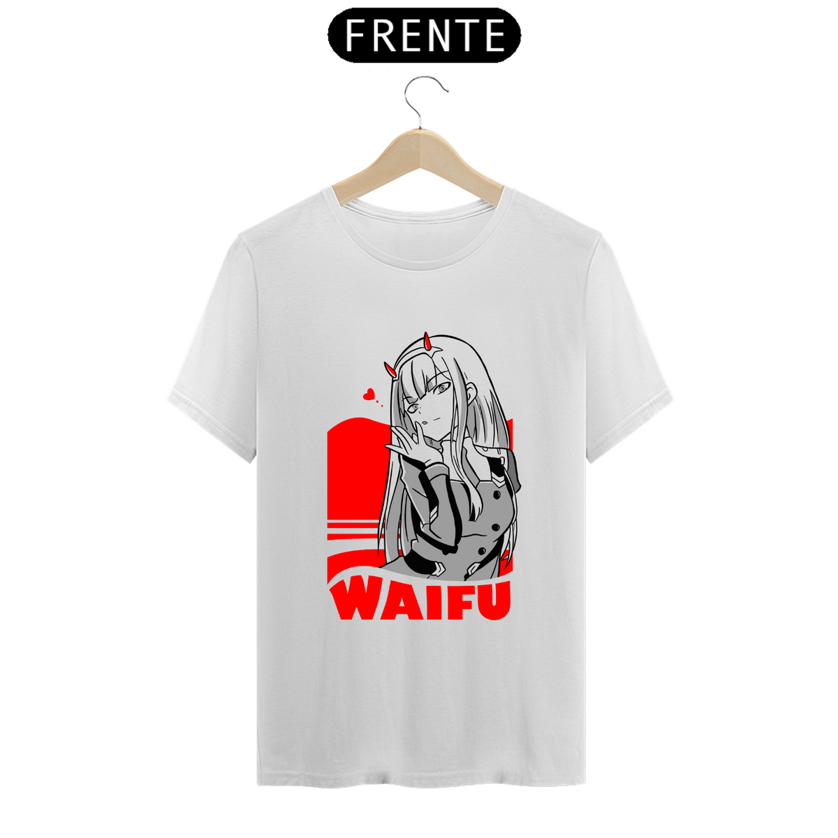 Nome do produto: Camiseta - Zero Two (Darling in the Franxx)