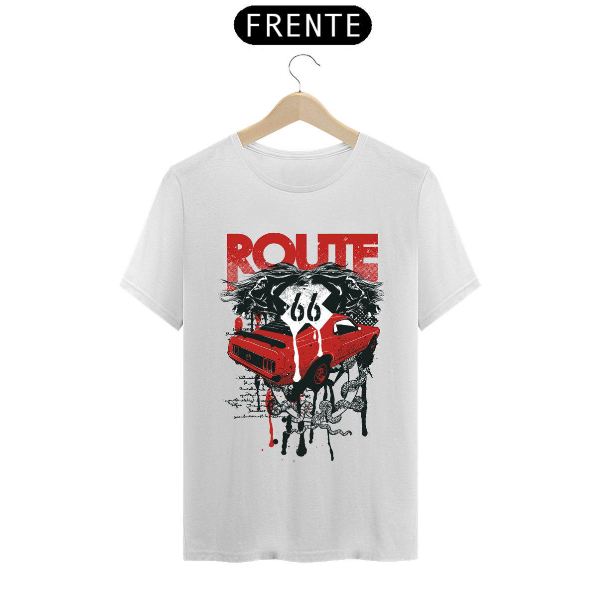 Nome do produto: Camiseta - Route 66