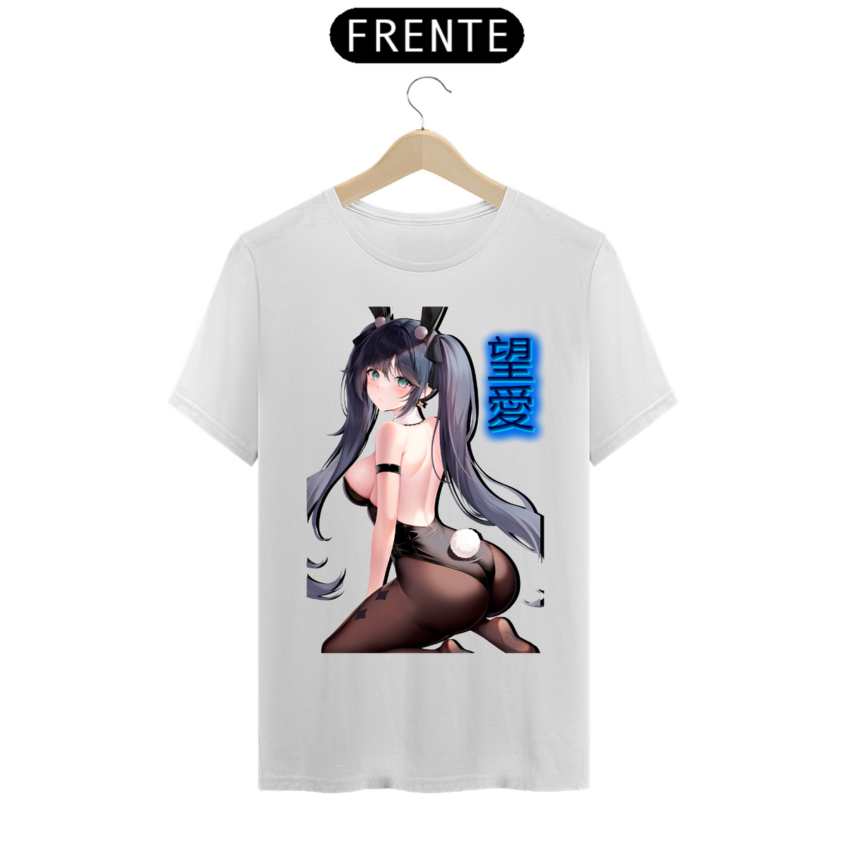 Nome do produto: Camiseta - Mona BunnyGirl (Genshin Impact)